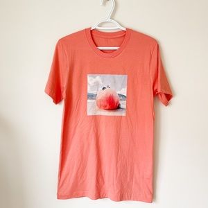 Peach T shirt small womens